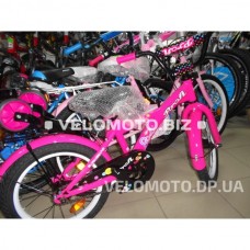 Велосипед детский PROF1 14Д. T1462 Original girl (малиновый)